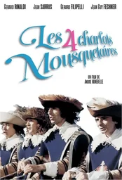 Affiche de Les Quatre Charlots Mousquetaires