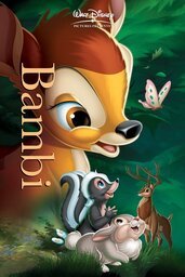 Affiche de Bambi 1942