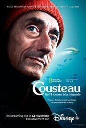 Affiche de Cousteau De L Homme à La Légende 2021