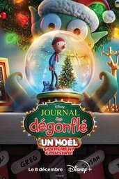 Affiche de Journal D Un Dégonflé Un Noël Carrément Claustro 2023