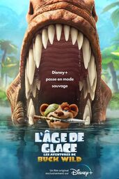 Affiche de L Âge De Glace Les Aventures De Buck Wild 2022