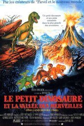 Affiche de Le Petit Dinosaure Et La Vallée Des Merveilles 1988