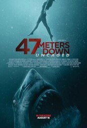 Affiche de 47 Meters Down Uncaged 2019