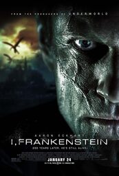 Affiche de Frankenstein 2014