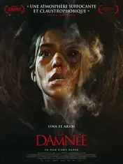 Affiche de La Damnée 2024