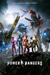 Affiche de Power Rangers 2017