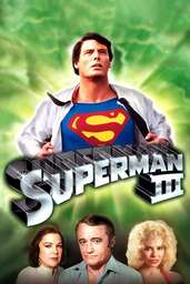 Affiche de Superman III 1983